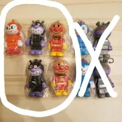 ☆未使用☆　アンパンマン　バイキンマン　ドキンちゃん　ブロックラボスイング