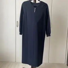 新年ディスカウントいたします。 ダークネイビーパール装飾ドレス