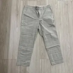 美品　GLOBAL WORK チェックスラックスのサムネイル