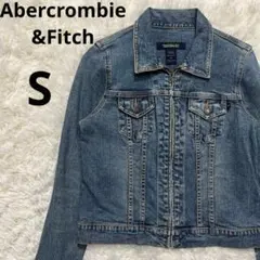 アバクロンビー&フィッチ　デニムジャケット　Gジャン　S