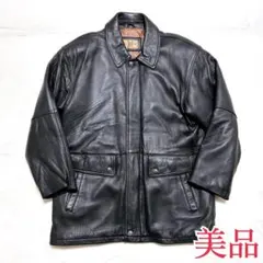 ま*迎様 美品✨ ラムレザー コート ペイズリー柄 韓国製 GRIBBLE ジッ