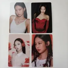 BLACKPINK トレカ　ジェニ JENNIE 韓国限定　4枚セット　①