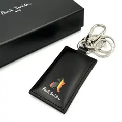 美品★ ポールスミス キーホルダー マーケトリーストライプ ラビット