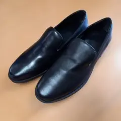 メンズ スリッポン ドレスシューズ ブラックのサムネイル