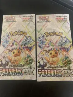 テラスタルフェス　2box シュリンク付き 新品シュリンク付き】 テラスタルフェスex 1BOX インフェルノX 1BOX