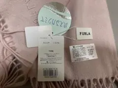 フルラ　マフラー　FURLA カシミヤ　ピンク