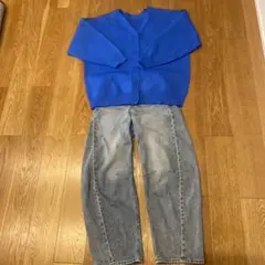 ブルーカーディガン