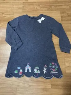 グレードスコープklädkåp 110 サイズ　ワンピース　刺繍オシャレ