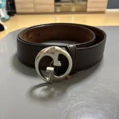 付属品ありGUCCI GG ベルト 80/32 swag シルバー - メルカリ
