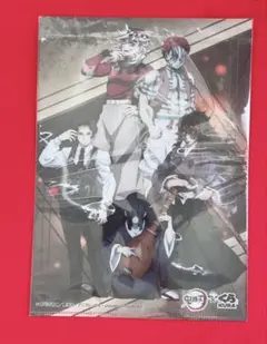 鬼滅の刃　くら寿司　クリアファイル1枚　猗窩座 童磨　上弦の鬼