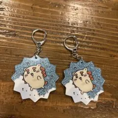 ちいかわ　ラメアクリルキーホルダー　シーサー