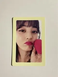 twicetagram 初回特典トレカ　ジヒョ