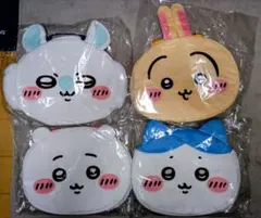 ちいかわ おかおBIGボストンバッグ　ちいかわ　ハチワレ　モモンガ　うさぎ　４個