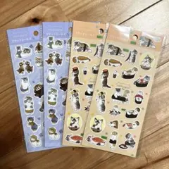 mofusand(モフサンド)フラットシール2 セリア　4枚セット