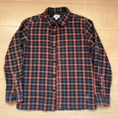 UNIQLO JWANDERSON フランネルチェック長袖シャツ 140cm