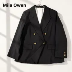 Mila Owen 紺ブレ 金釦 ダブルブレザー WEB限定品 サイズ0 - メルカリ
