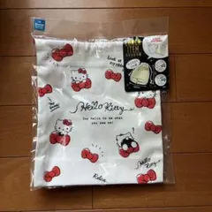 ハローキティ リボンデザイン巾着
