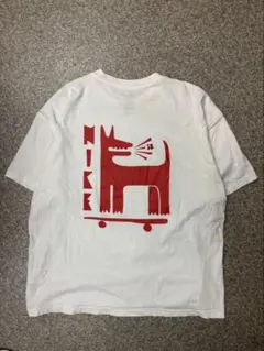 NIKE SB スケートボード　バックプリントTシャツ