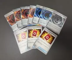 ポケモンカード スペシャルレッドカード 3枚 + エネルギーカード7枚