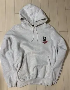 HUF パーカー グレー