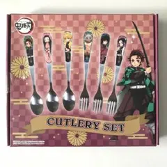 新品未使用 鬼滅の刃 カトラリーセット 竈門炭治郎 スプーン フォーク