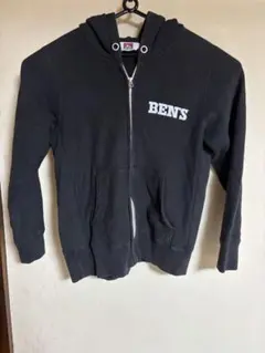 BEN DAVIS ジップアップパーカー ブラックのサムネイル