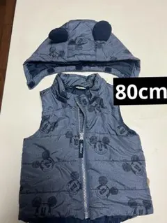 H&M ミッキーマウス柄 ベビーベスト