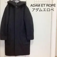 ADAM ET ROPÉ アダムエロペ　メルトン フーデッドコート