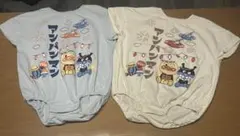 アンパンマン ロンパース 2枚セットのサムネイル