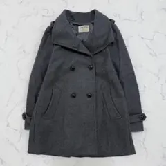 フレームワーク　黒 ウール ピーコート　　カシミア　38 2026年最新】FRAMeWORK レディース ピーコート・ウールコートの人気