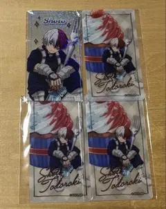 僕のヒーローアカデミア オープンスクール 轟焦凍 クリアカード 4点セット