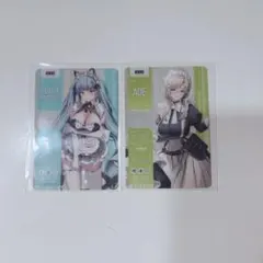 勝利の女神　NIKKE　メタリックパスコレクション 3　メイドプリバティ　エード