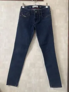 DIESELディーゼル EDUN ED-RAKEE 刺繍デニム スリム　グランジ