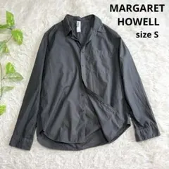 【マーガレットハウエル】美品 シャツ 長袖シャツ カーキ S メンズのサムネイル