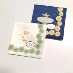 TOCCA トッカ♡マーガレット♡ハンカチ〈2枚〉【新品タグ付】