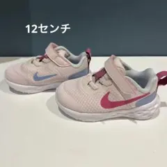 Nike ベビー スニーカー ピンク/ブルー　12センチ 試着のみ