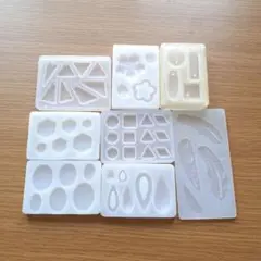 シリコンモールド ８個セット レジン用品