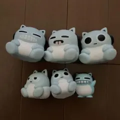 ブルーハムハムのキャラクター6体セット