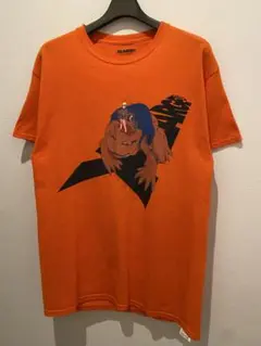 【大人気】X-LARGE アニメ　ナルト疾風伝コラボ　半袖　Tシャツ　オレンジ