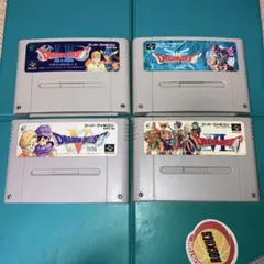 スーパーファミコン　ドラゴンクエスト1.2.3.5.6 セーブデータあり