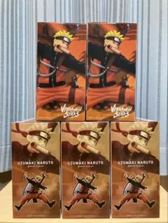 NARUTO 72 series うずまきナルト フィギュア　5個