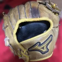 Mizuno Pro 硬式グローブ イエロー