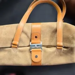 courrèges ベージュ スエード トートバッグ