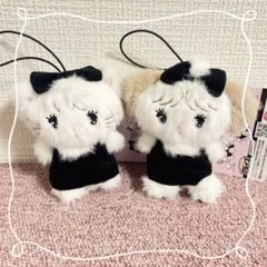 mikko characters BLACK RIBBON マスコット 2点