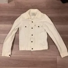 ホワイトデニムジャケット デニムジャケット