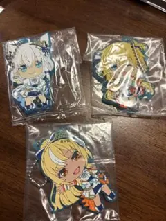 ゆり様専用　ホロライブ　ラバーマスコット　Bright Parade ３点セット