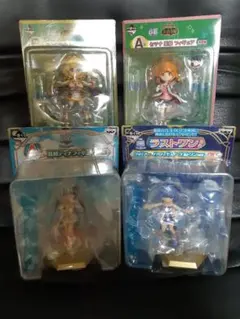 白猫プロジェクト　フィギュア　4つ