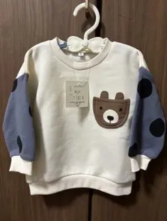 新品未使用　ポケット付きトレーナー 95cm