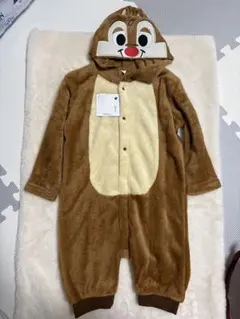 新品タグ付きチップとデール フリースロンパース 90cm