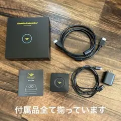 【美品】Aladdin マイク＆ワイヤレスHDMIコネクター✨セット販売 Wi-Fi6対応、新型ワイヤレスHDMI「Aladdin Connector 2」の先行予約